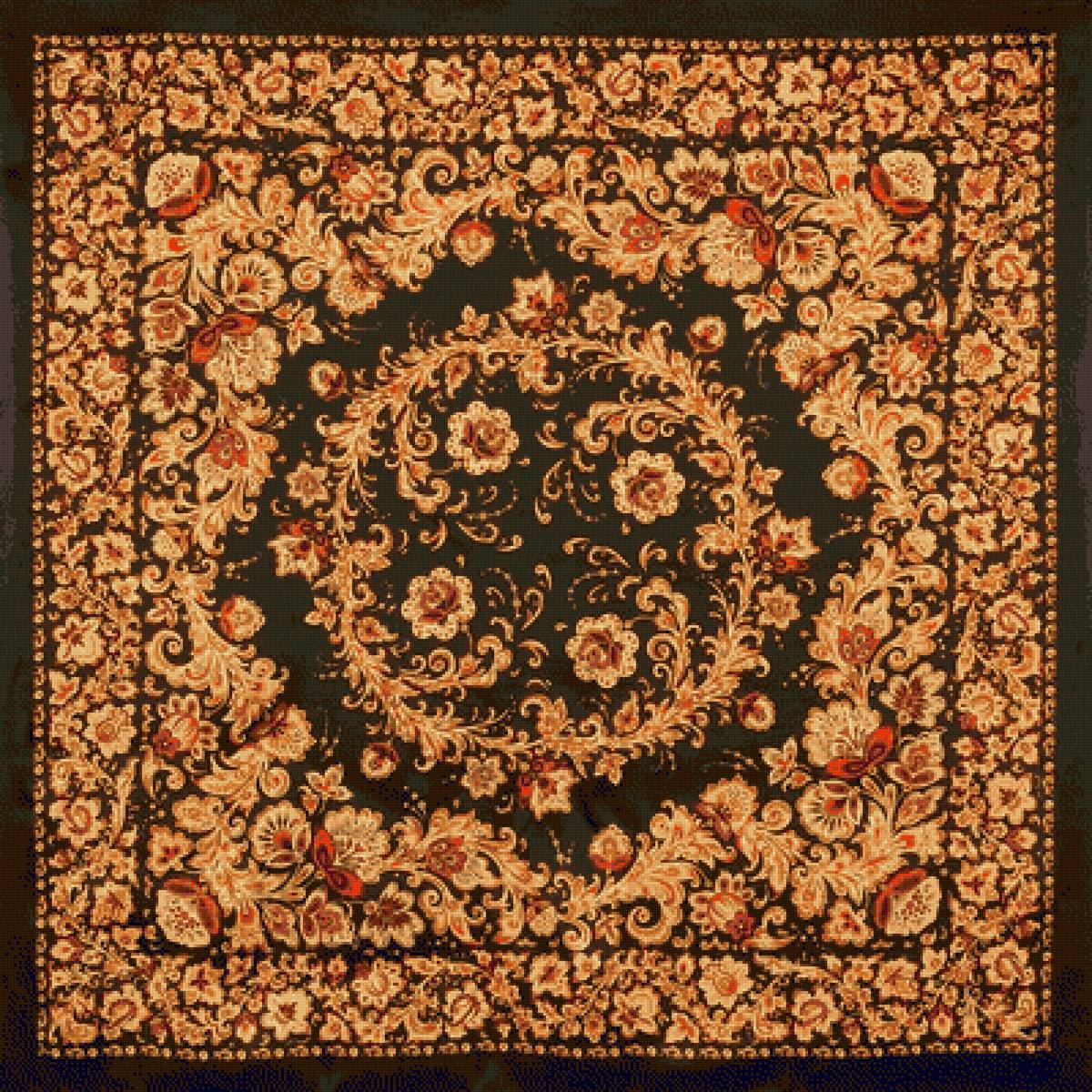 ПОДУШКИ - павлопасадские платки - предпросмотр