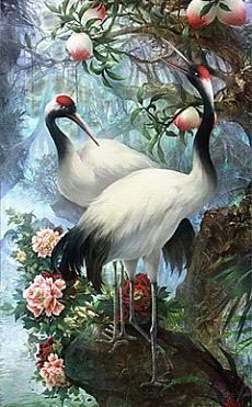 Журавли - оригинал