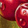Предпросмотр схемы вышивки «Серия "Фруктово-ягодная". Яблоки, вишни» (№1979393)