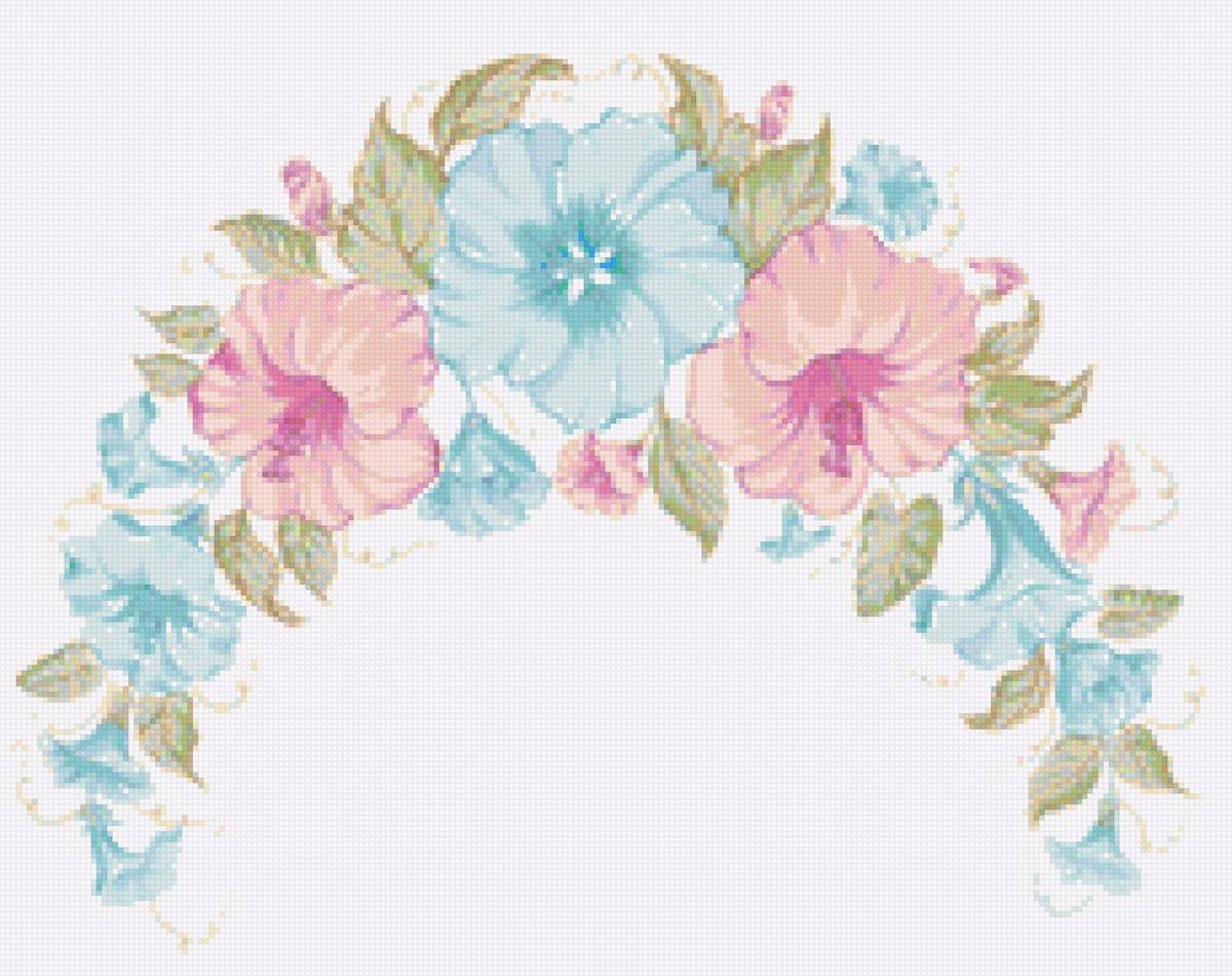 цветы - рамка - предпросмотр