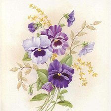 Оригинал схемы вышивки «цветы» (№1979930)