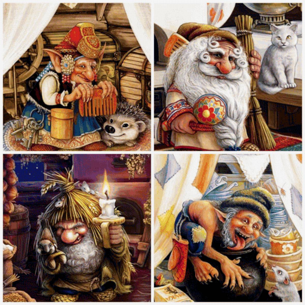 Домовые. - сказки, домовые - предпросмотр