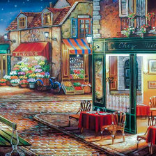 Схема вышивки «Chez Michelle.»