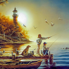 Child Fisherman.