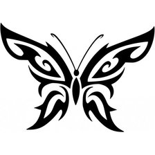 Схема вышивки «uni butterfly»
