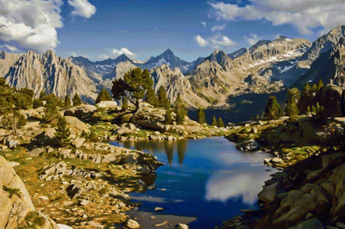 Parc Natural d'Aigüestortes-Lleida (Catalonia). - landscapes. - предпросмотр
