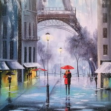 Схема вышивки «Париж»