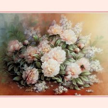 Схема вышивки «Цветы»