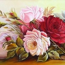 Схема вышивки «Розы»