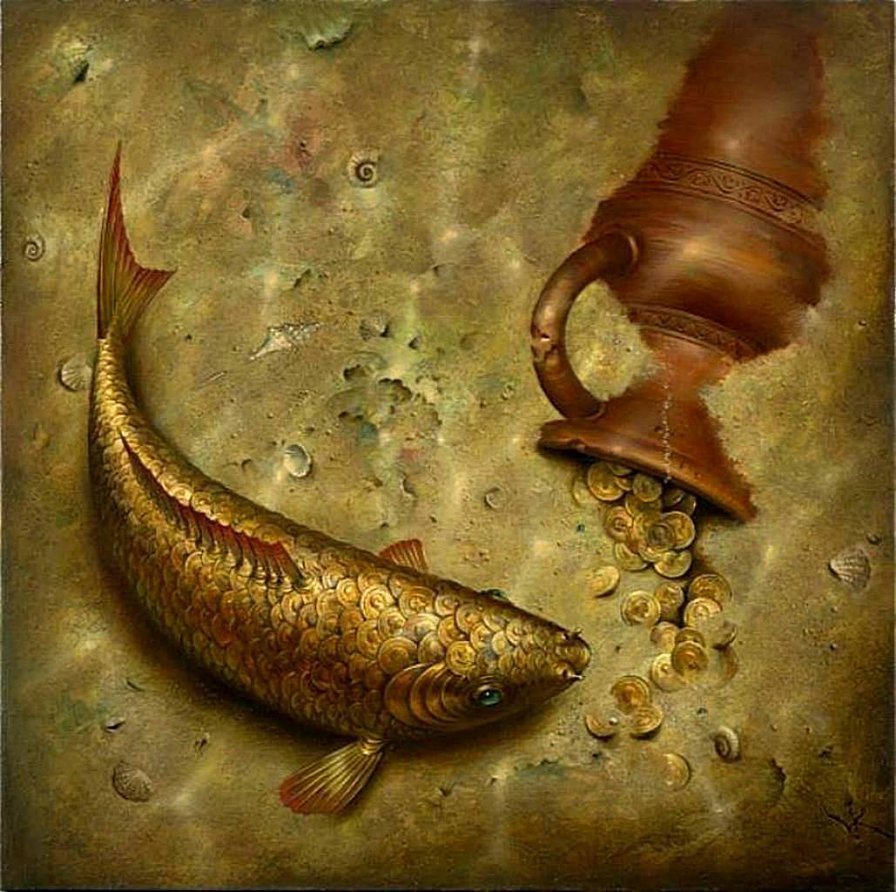 Золотая рыбка - золотая рыбка - оригинал