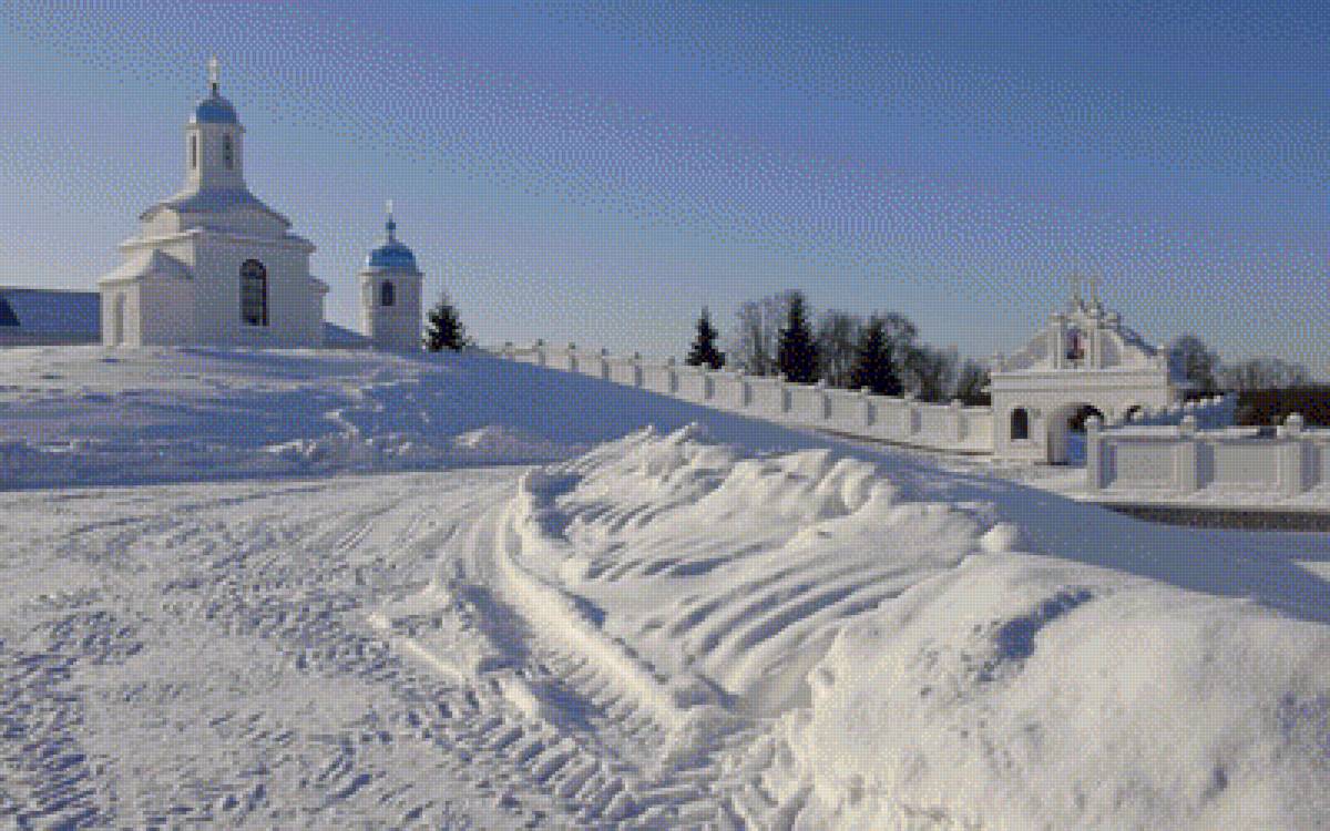 Вышивка крест православный