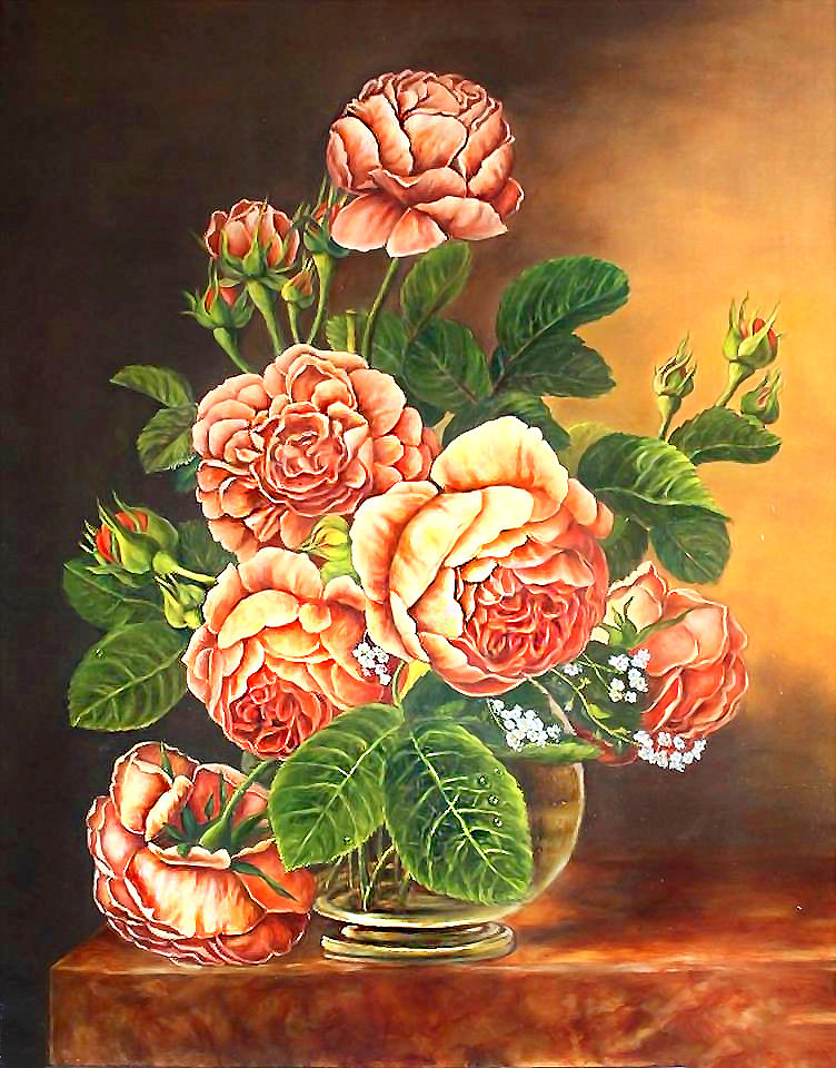 Серия "Букет". - флора, цветы, букет - оригинал