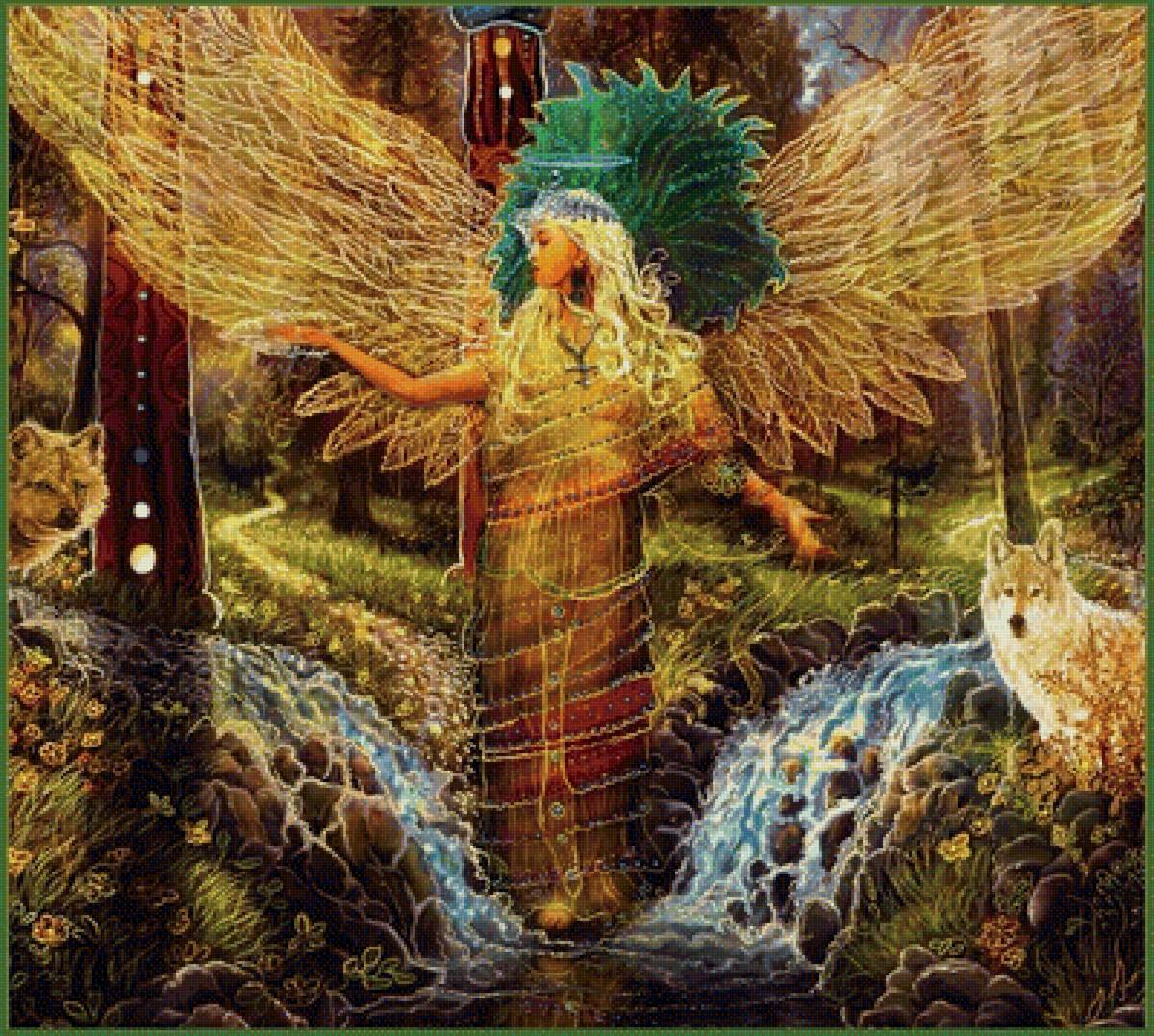 Дух реки - сказочное, фентези, дух реки - предпросмотр