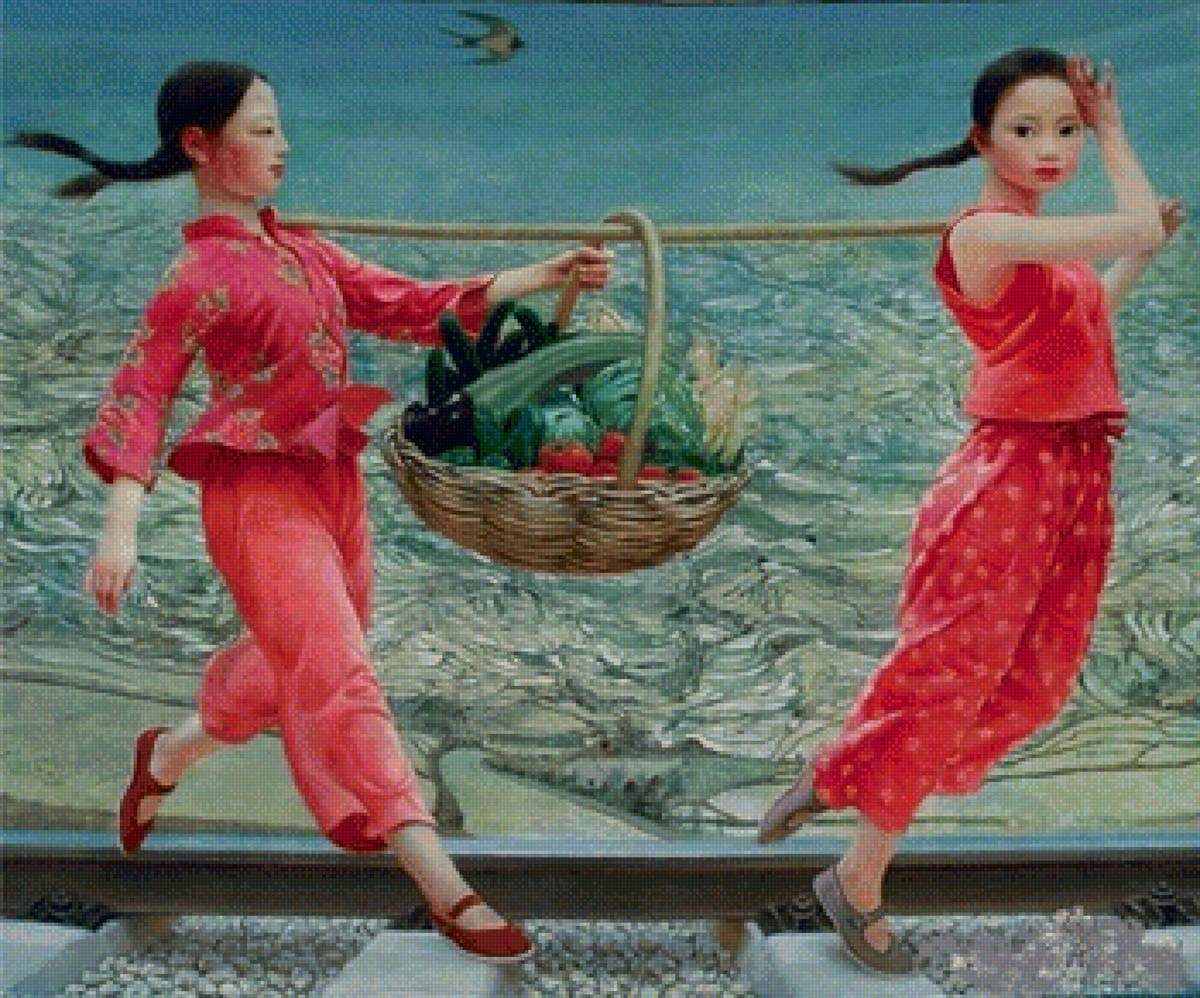 Cindy zeng. Wang Yidong художник Китай картины. Ван Гуан китайский художник. Картины художника Wang yi Guang. Китайский художник Wang yi Guang картины о Тибете.