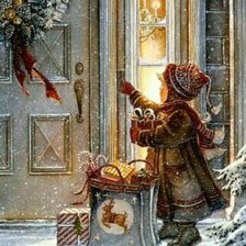 Схема вышивки «Новый год»