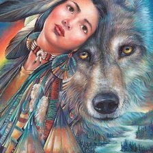 Схема вышивки «хранитель»