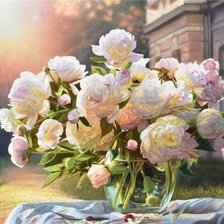 Схема вышивки «цветы»