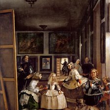 Схема вышивки «Las meninas»