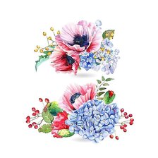 Схема вышивки «цветы»