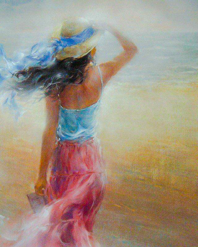 Pamela to the Wind. - willem haenraets.ladies. - оригинал