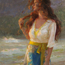 Схема вышивки «In the Evening Sun»