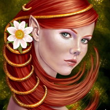 Схема вышивки «elf»