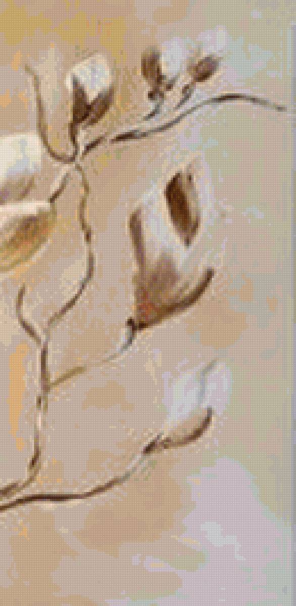 Магнолия триптих - предпросмотр