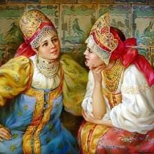 Схема вышивки «Болтушки»