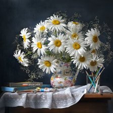 Схема вышивки «цветы»