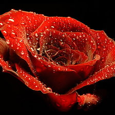 Схема вышивки «Роза»