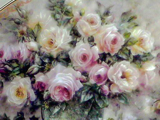 Garden Delights Antiques. - lena liu painter.flowers and gardens. - оригинал