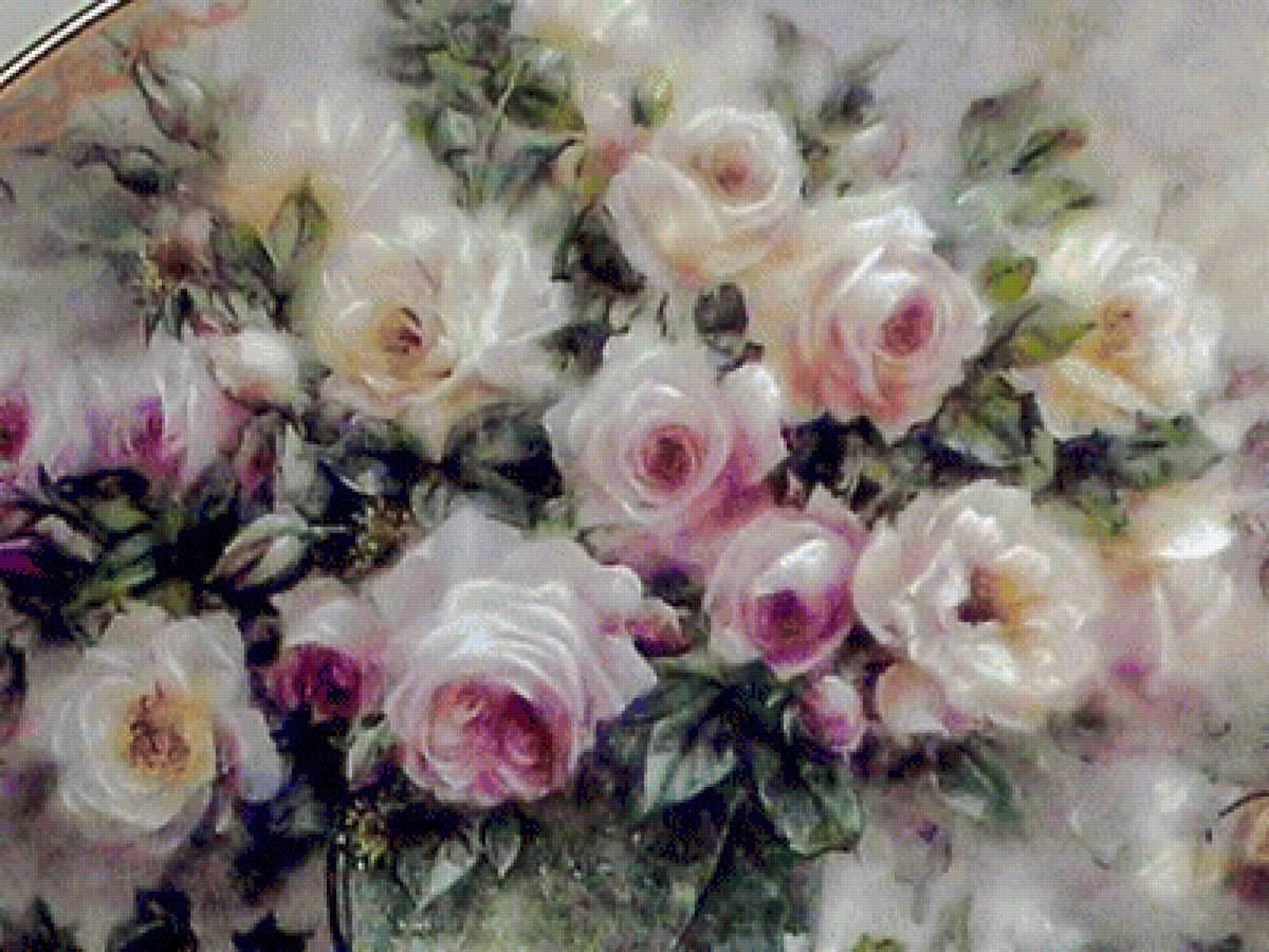 Garden Delights Antiques. - lena liu painter.flowers and gardens. - предпросмотр