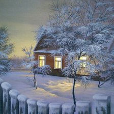 зимняя ночь