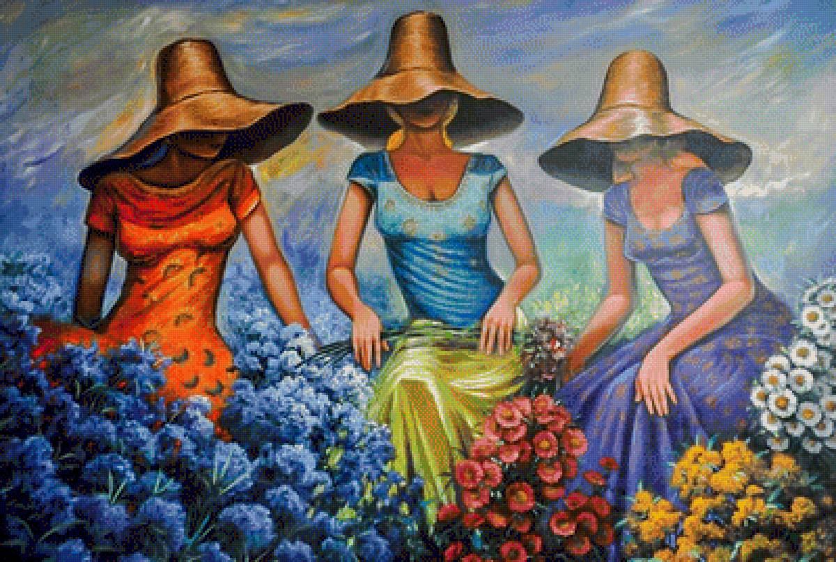 The Gossipy Neighbors. - ladies. - предпросмотр