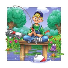 Схема вышивки «Детская»