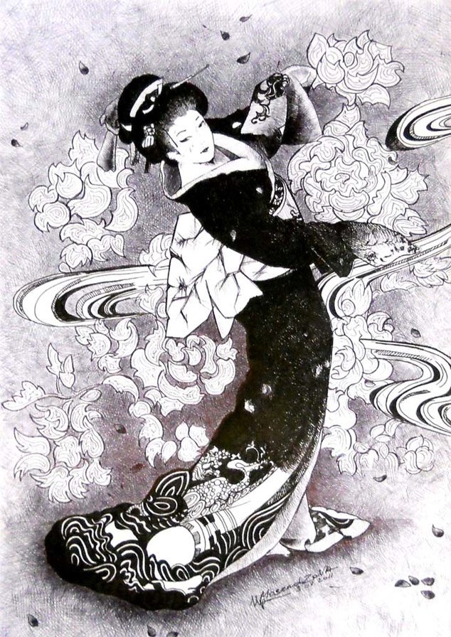 Гейша - оригинал