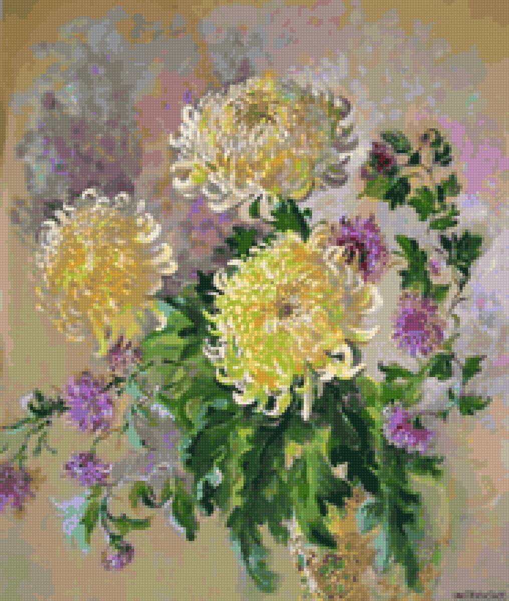 Хризантема - предпросмотр