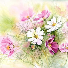 Схема вышивки «Полевые цветы»