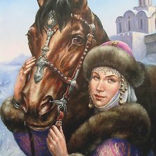 Схема вышивки «Анна Ярославна»