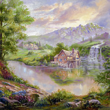 The Old Mill of the Town.