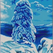 Схема вышивки «На севере диком»