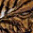 Предпросмотр схемы вышивки «тигр на снегу» (№1989586)