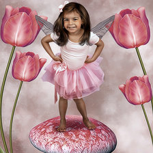 Схема вышивки «феечка»