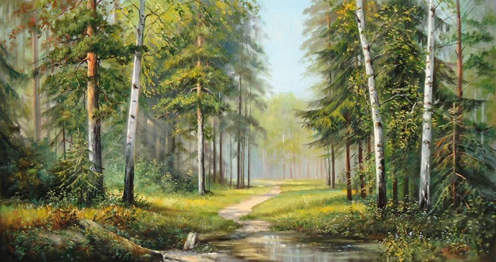 №1989978 - пейзаж, лес - оригинал