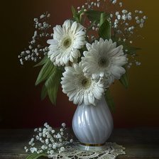 Схема вышивки «цветы»