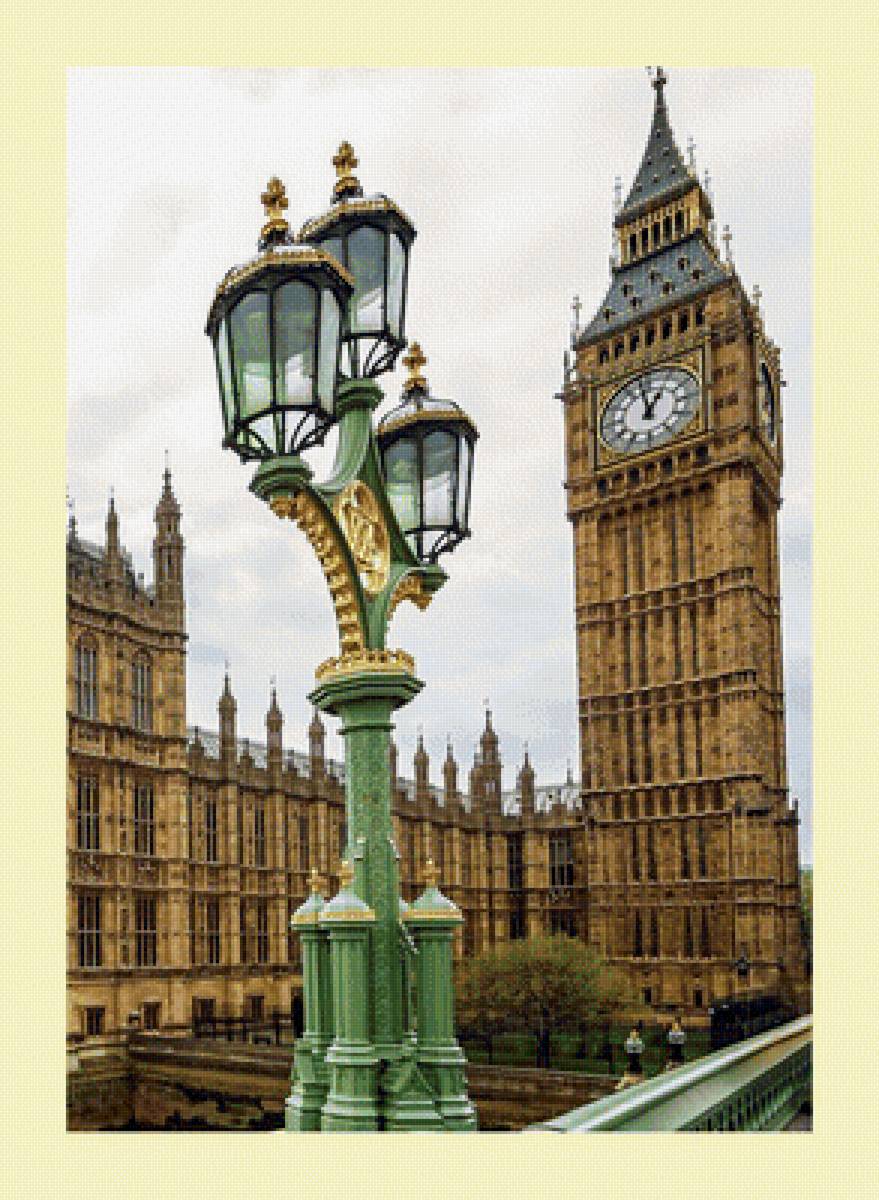 №1991037 - городской пейзаж, фонари - предпросмотр