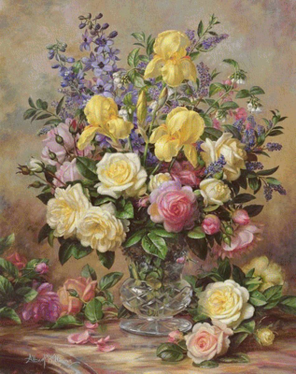 June's Floral Glory - by albert williams 1922-2010 - предпросмотр