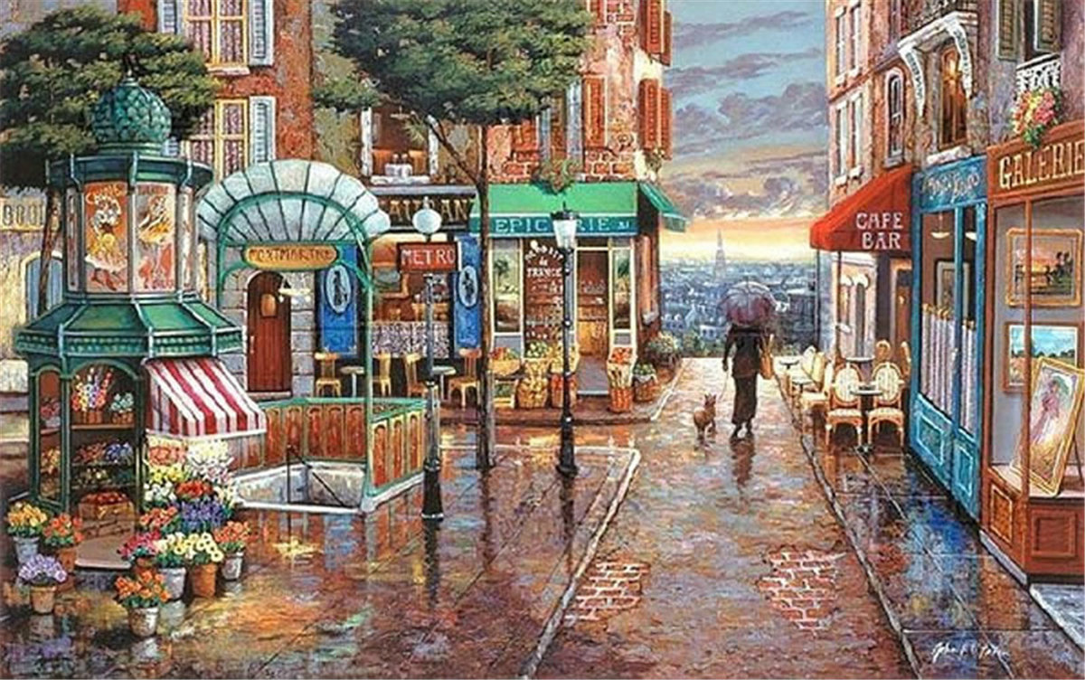 КАРТИНЫ Johnа Patrickа O’Brienа-43 - пейзажи - оригинал