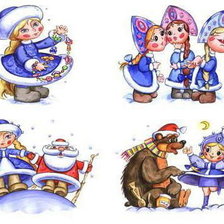 Схема вышивки «Новогодняя»