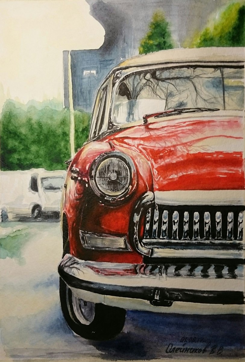 Машина ретро - машина - оригинал